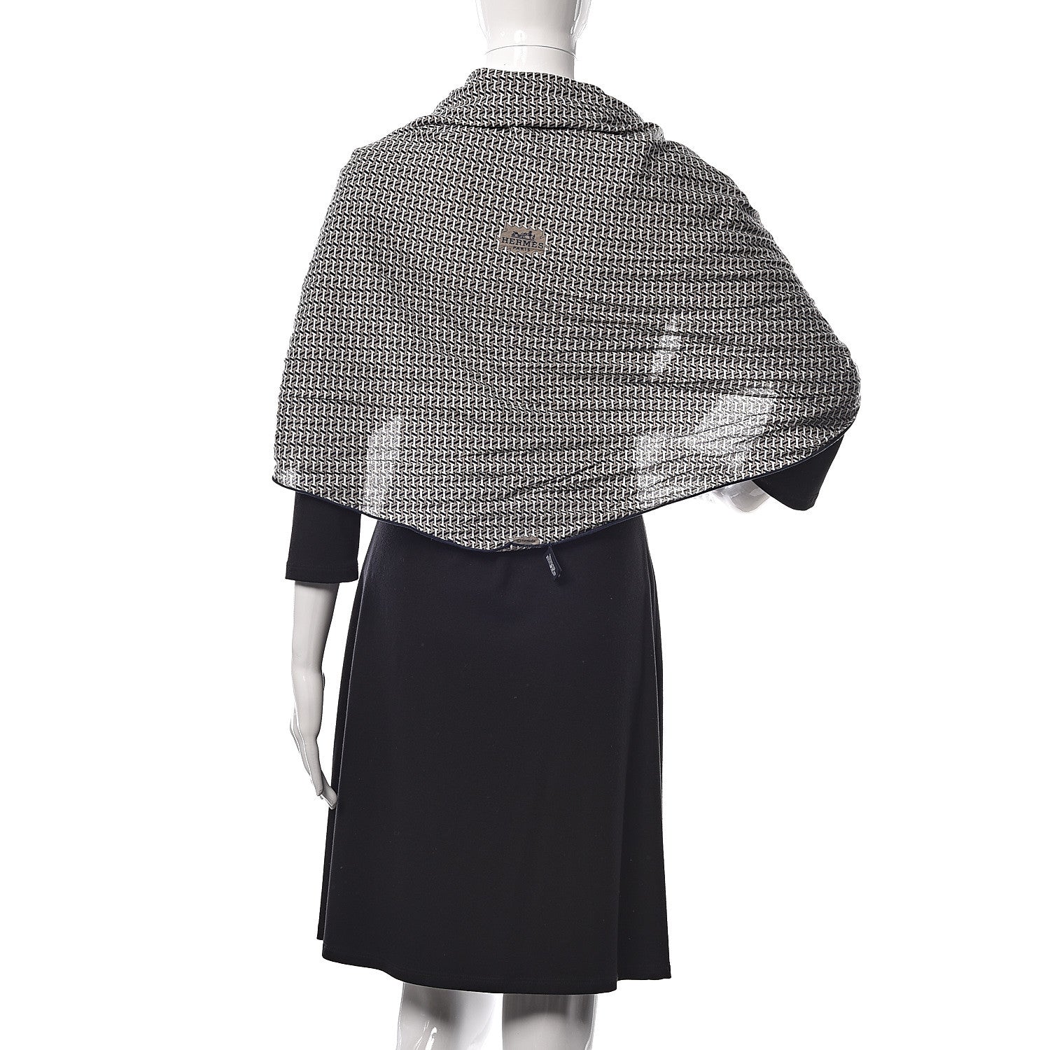Hermes Cotton H Sublime Losange Scarf GM 2 of 6