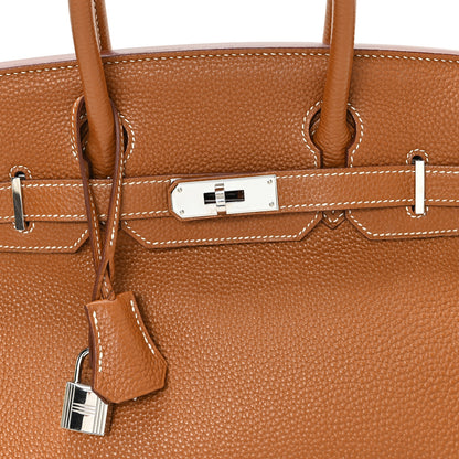 Hermes Togo Birkin 30 Gold 8 of 11