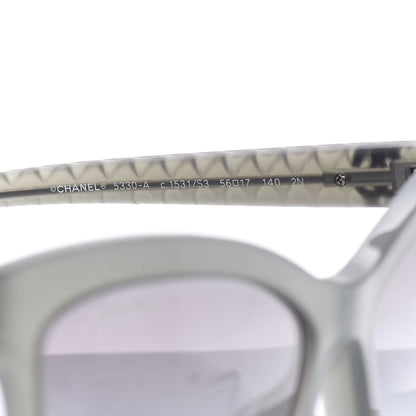 Chanel CC Cat Eye Sunglasses 5330 Green 6 of 7