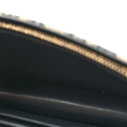 Christian Dior Oblique Saddle Belt Bag Blue 5 of 14