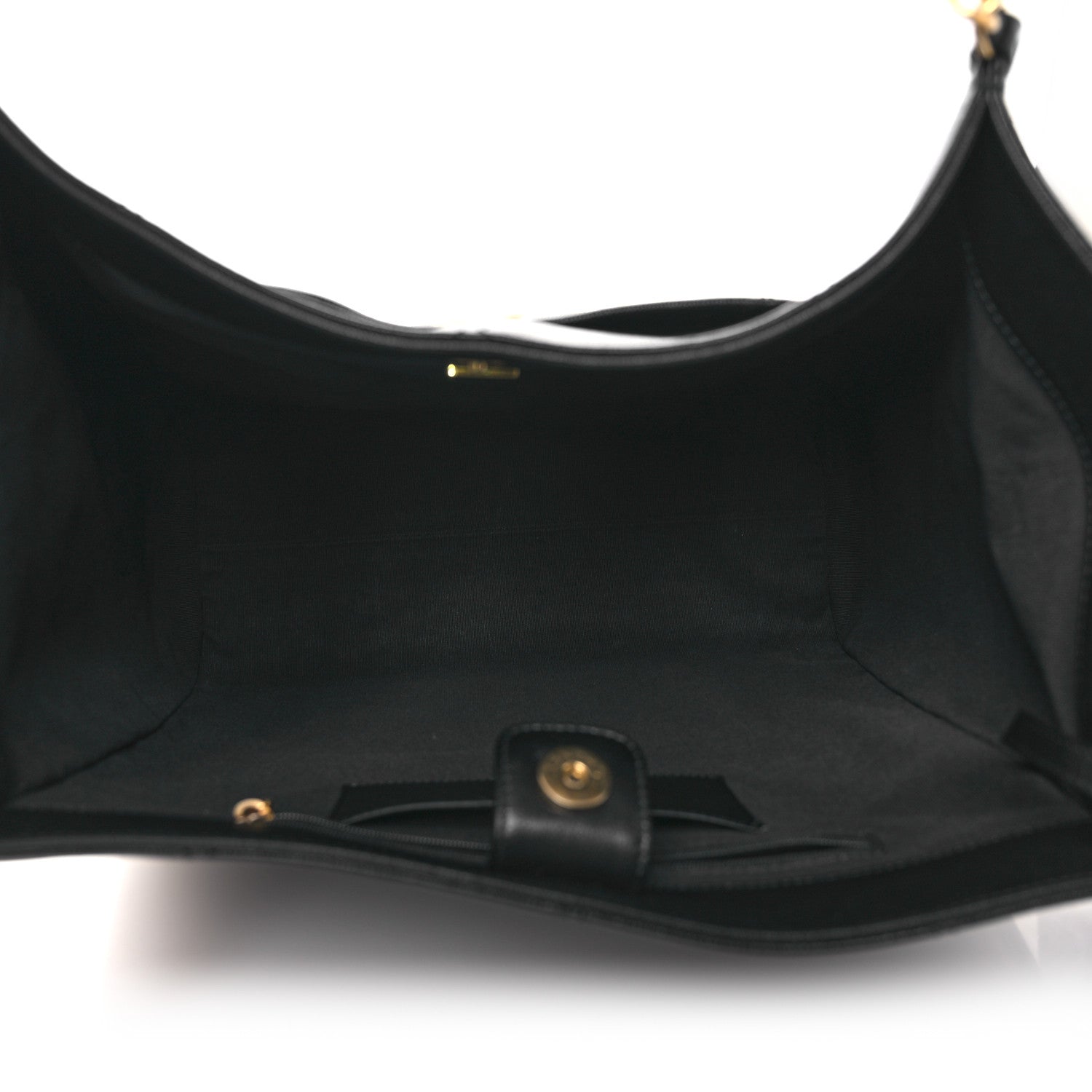 Chanel Caviar Stitched Pocket CC Large Tote Black 6 of 14