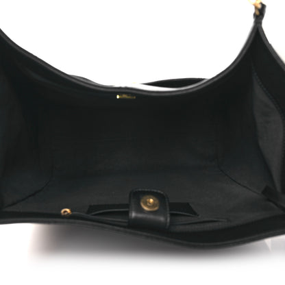 Chanel Caviar Stitched Pocket CC Large Tote Black 6 of 14