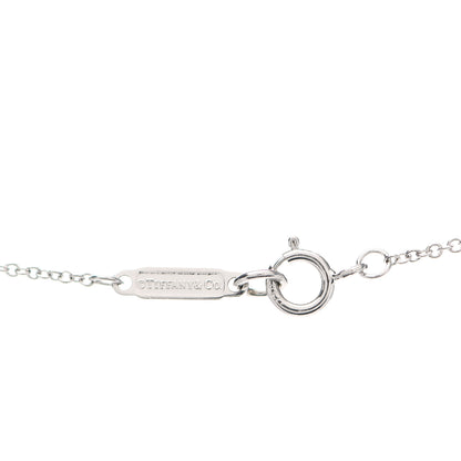 Tiffany 18K White Gold Diamond Small Atlas Open Pave Pendant Necklace 5 of 6
