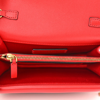 Valentino Garavani Smooth Calfskin Mini Vring Crossbody Bag Rouge Pur 5 of 9