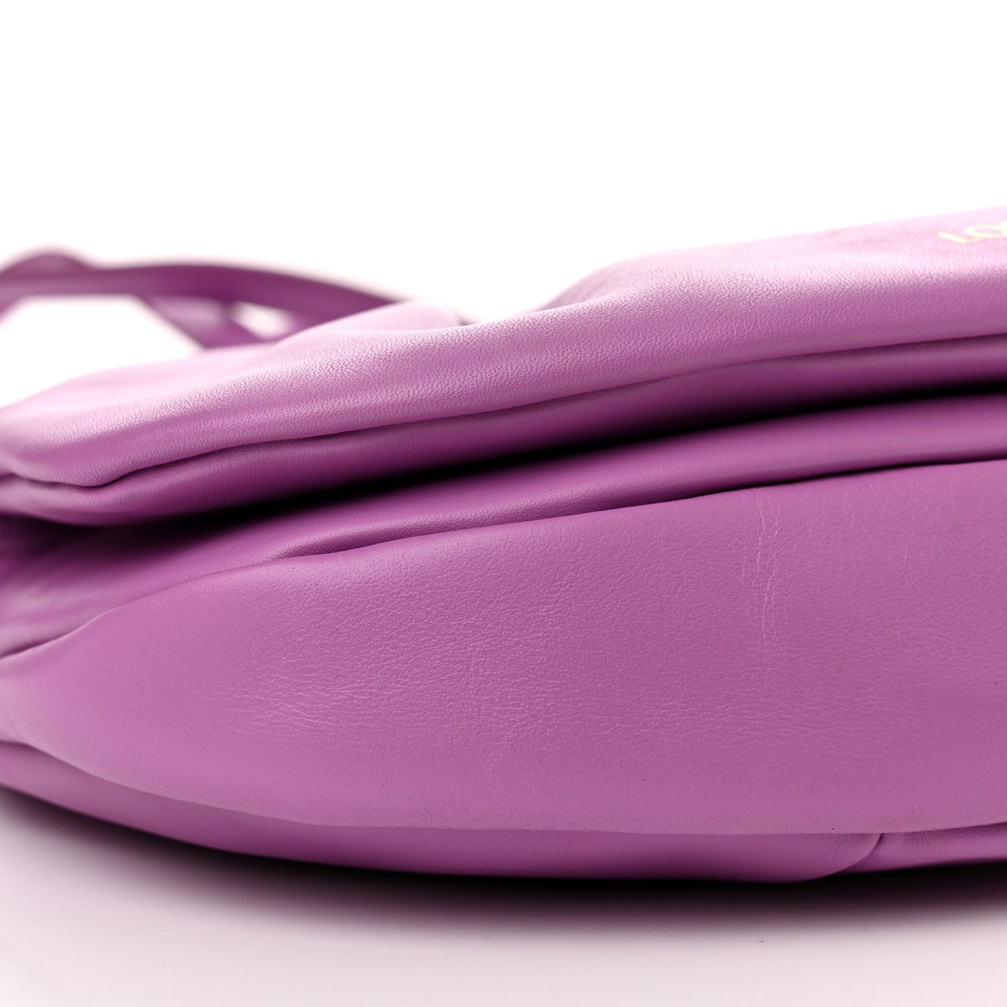 Shiny Nappa Calfskin Paseo Satchel Rockrose