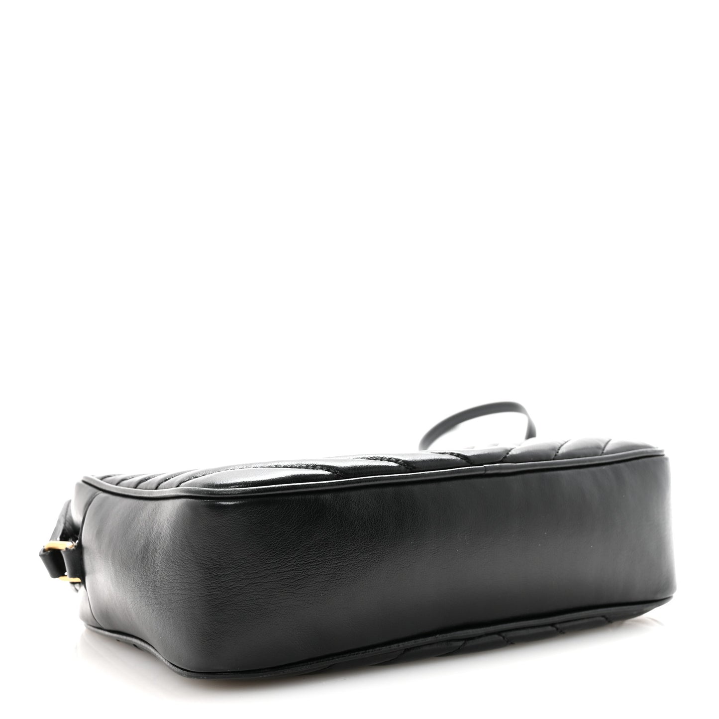 Calfskin Matelasse Monogram Lou Camera Bag Black