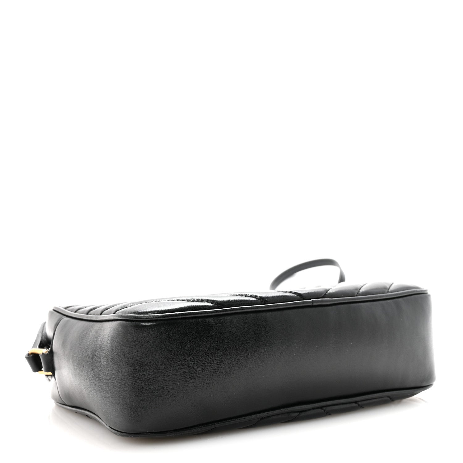 Saint Laurent Calfskin Matelasse Monogram Lou Camera Bag Black 4 of 10