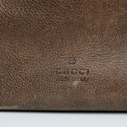 Gucci Calfskin Large Harness Hobo Maple Brown 8 of 12