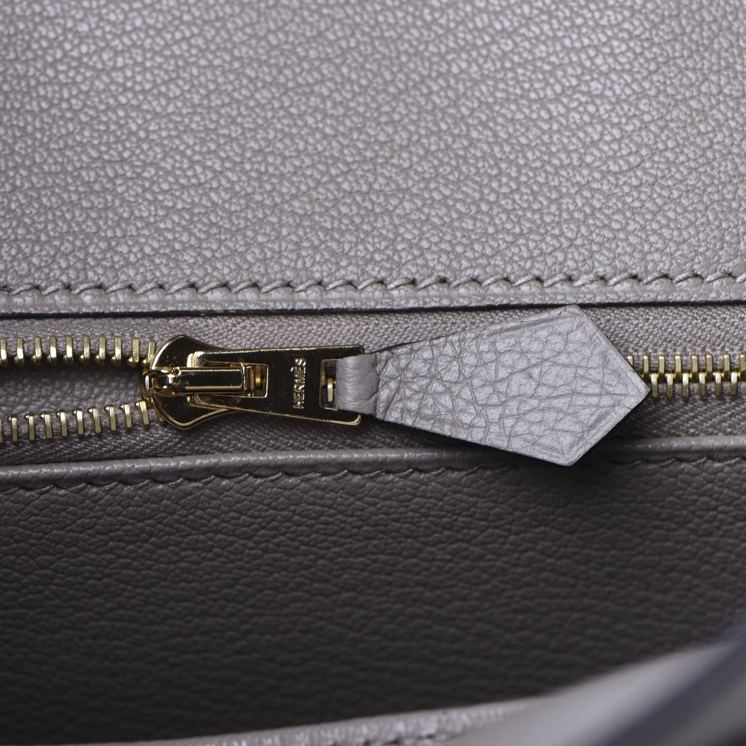 Hermes Taurillon Novillo Birkin 25 Gris Asphalte 18 of 34