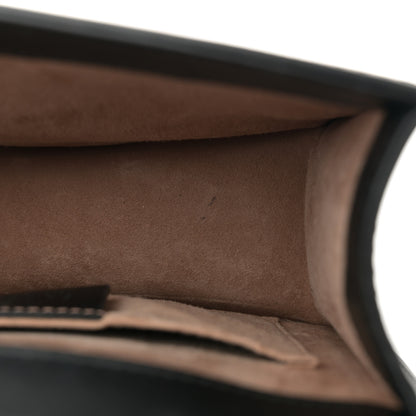 Gucci Calfskin Mini Sylvie Chain Shoulder Bag Black 10 of 14