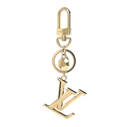 Louis Vuitton LV Facettes Bag Charm Key Holder Gold 1 of 4
