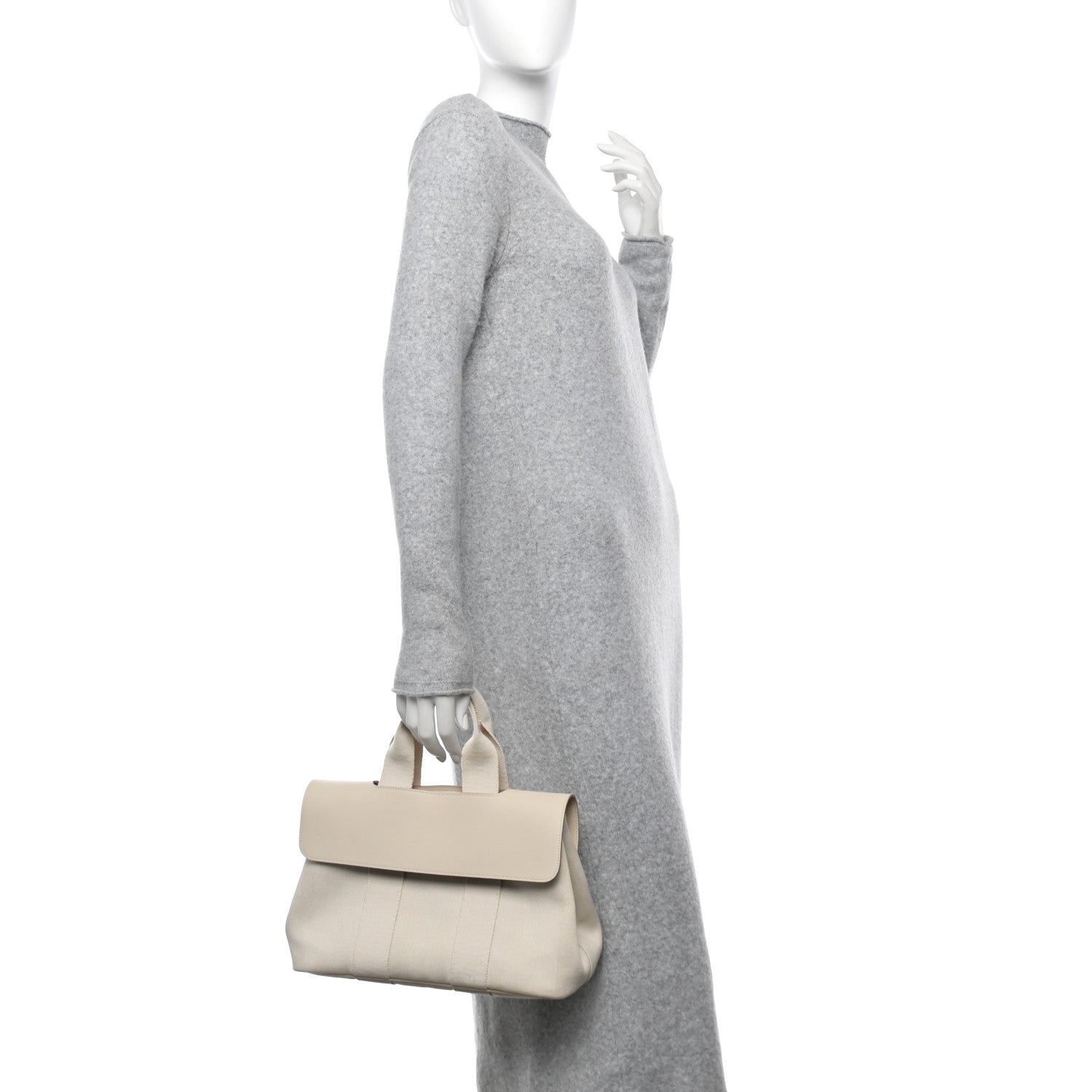 Hermes Toile Swift Valparaiso Tote PM Craie 2 of 12