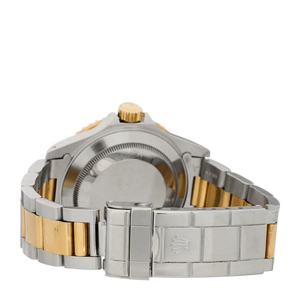 Rolex Stainless Steel 18K Yellow Gold 40mm Submariner Date Watch Royal Blue 16613 3 of 4