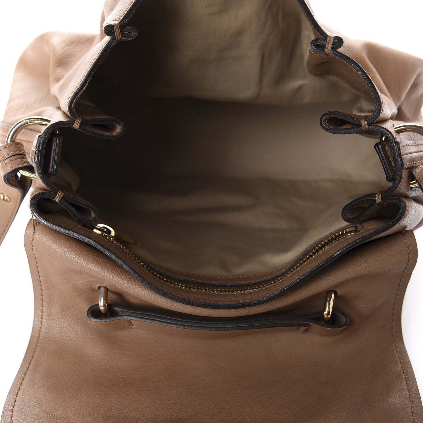 Calfskin Medium Elsie Satchel Nut