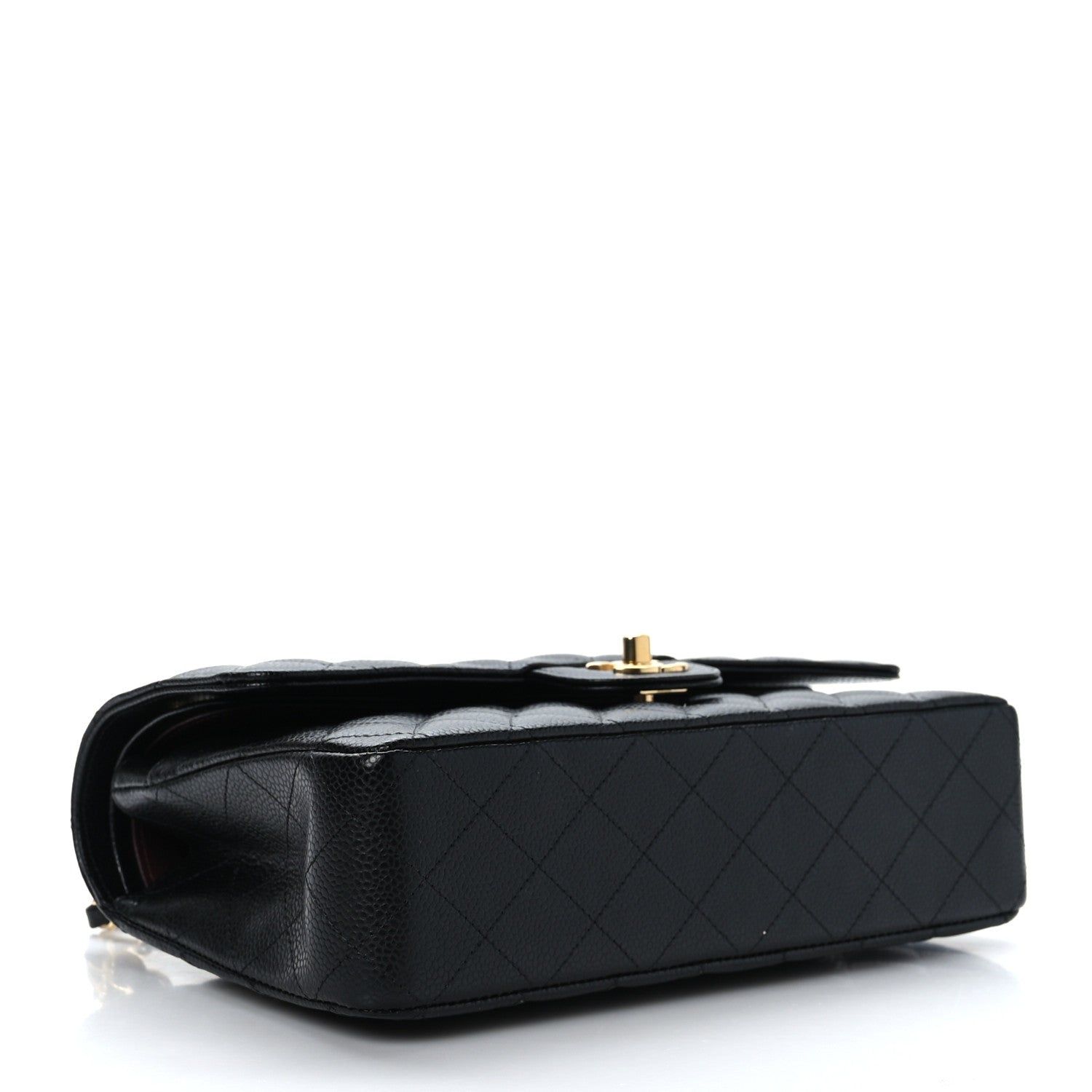 Chanel Caviar Quilted Medium Double Flap Black 4 of 9