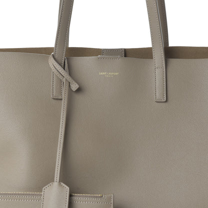 Saint Laurent Calfskin Large Shopping Tote Dusty Gray 9 of 9