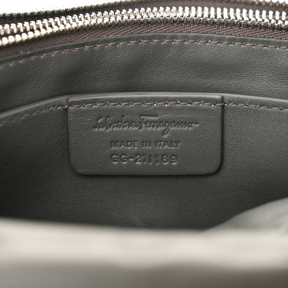 Salvatore Ferragamo Calfskin Medium Viva Bow Shoulder Bag Sparrow 8 of 11