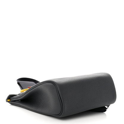 Hermes Togo Hac A Dos PM Backpack Caban Jaune De Naples Feu 4 of 11