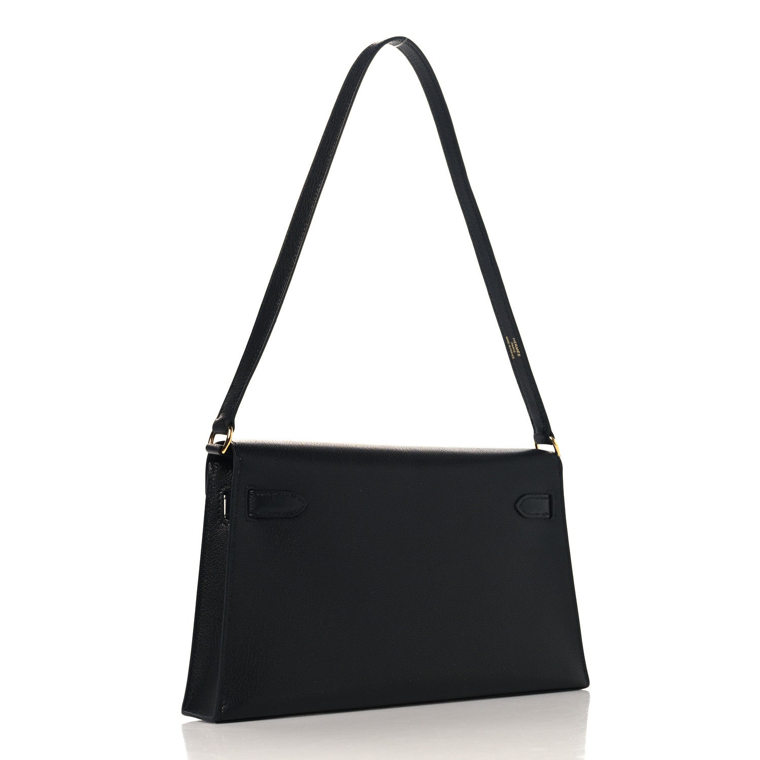 Hermes Chevre Chamkila Kelly Elan Black 1812334 – FASHIONPHILE