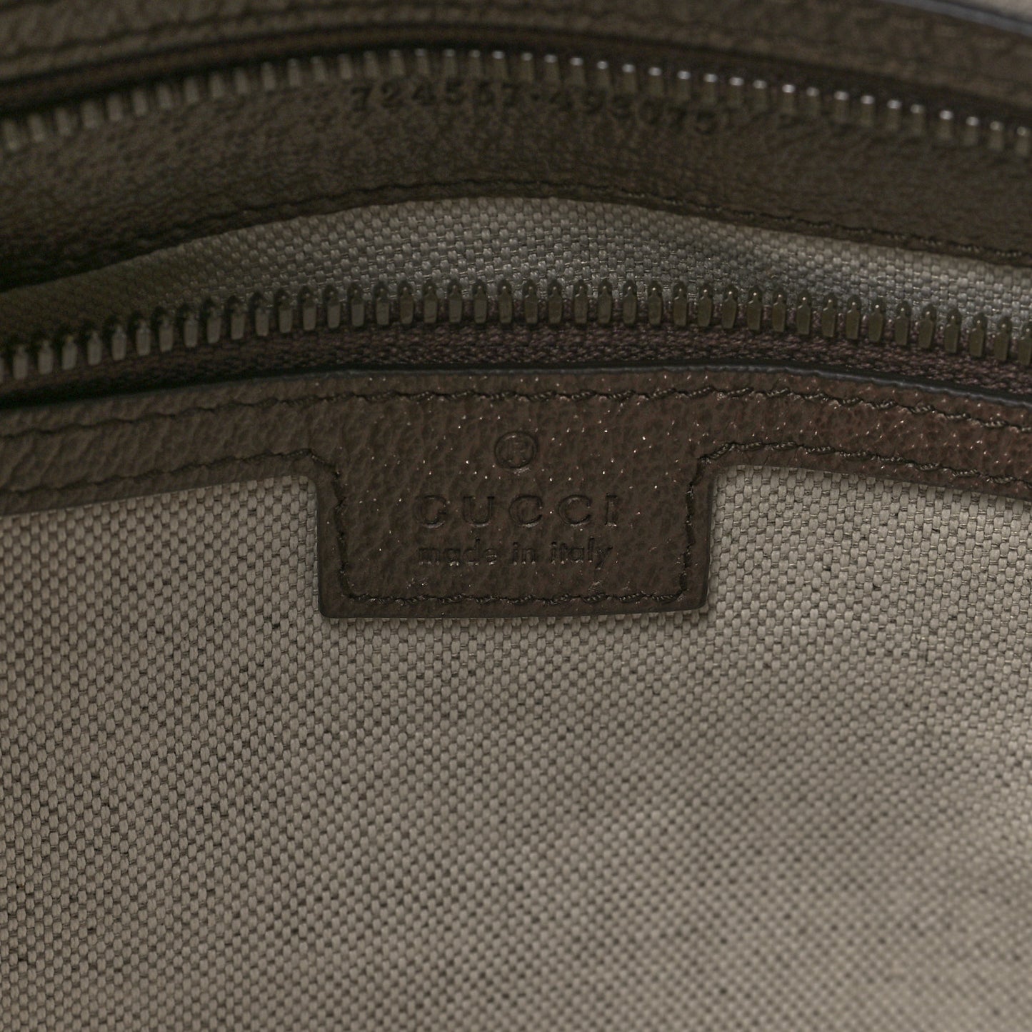 GG Supreme Monogram Textured Dollar Calfskin Web Large Savoy Duffle Bag Beige Ebony New Acero