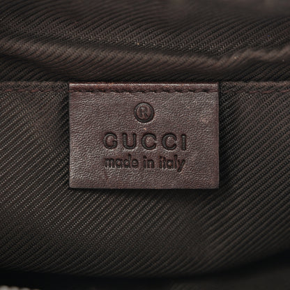 Gucci Monogram Web Small Cosmetic Case Dark Brown 6 of 11