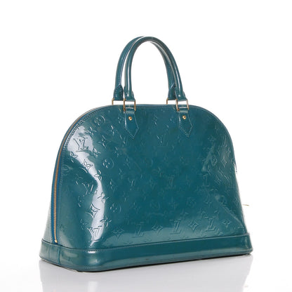 Louis Vuitton Vernis Alma GM Blue Galactic 3 of 8