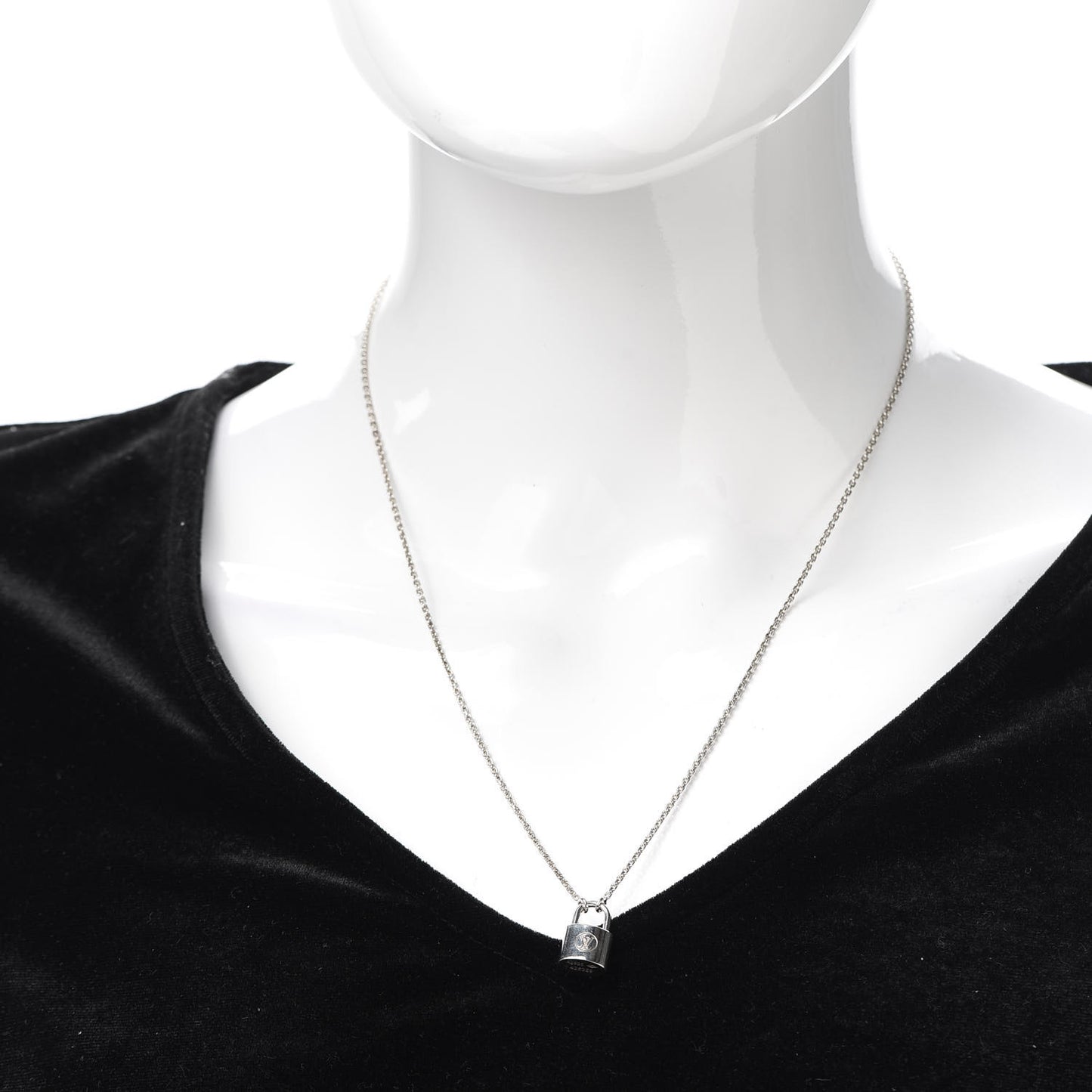 Sterling Silver Lockit Necklace