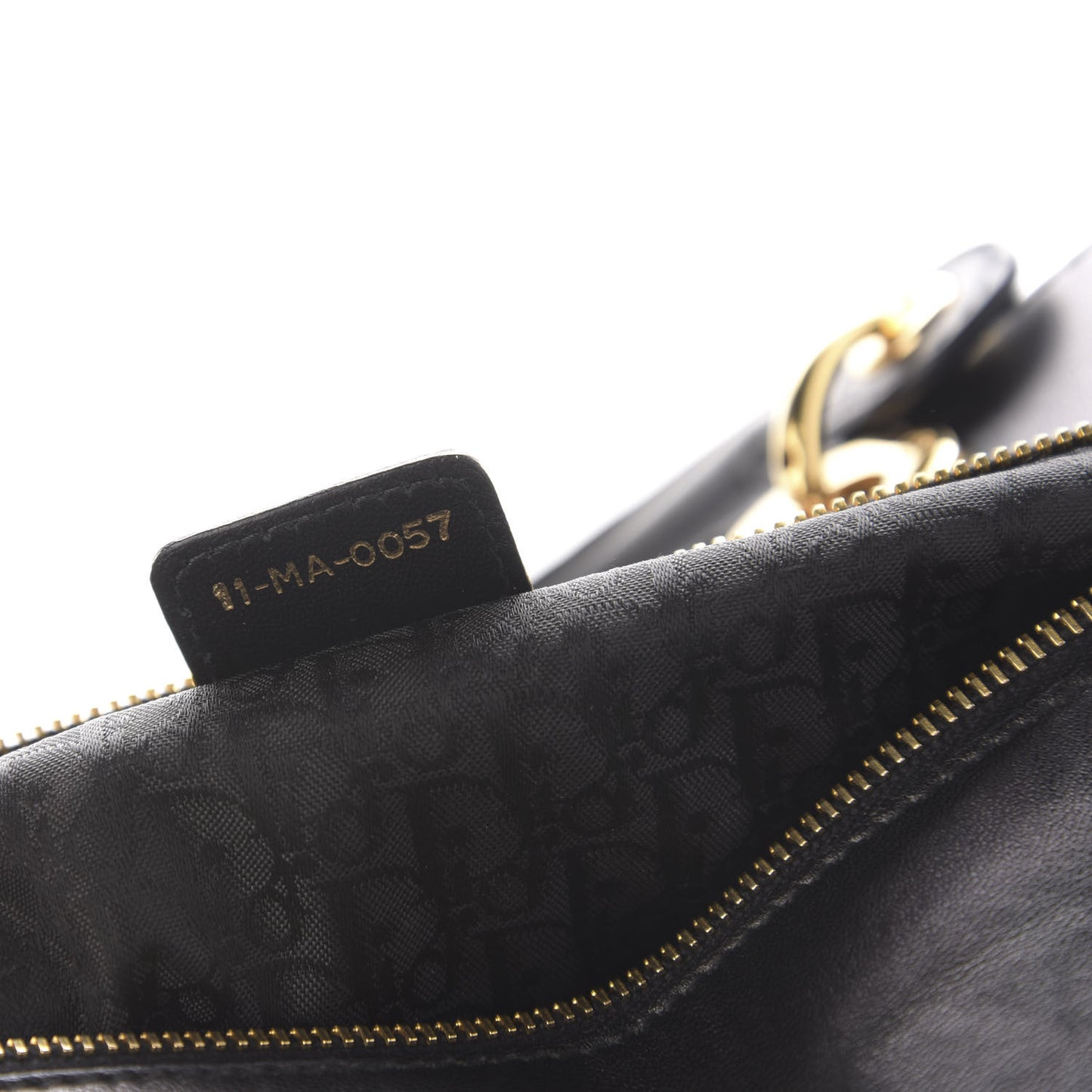 Lambskin Cannage Soft Lady Dior Satchel Black