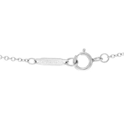 Tiffany Platinum Diamond .30ctw Aria Pendant Necklace 4 of 4