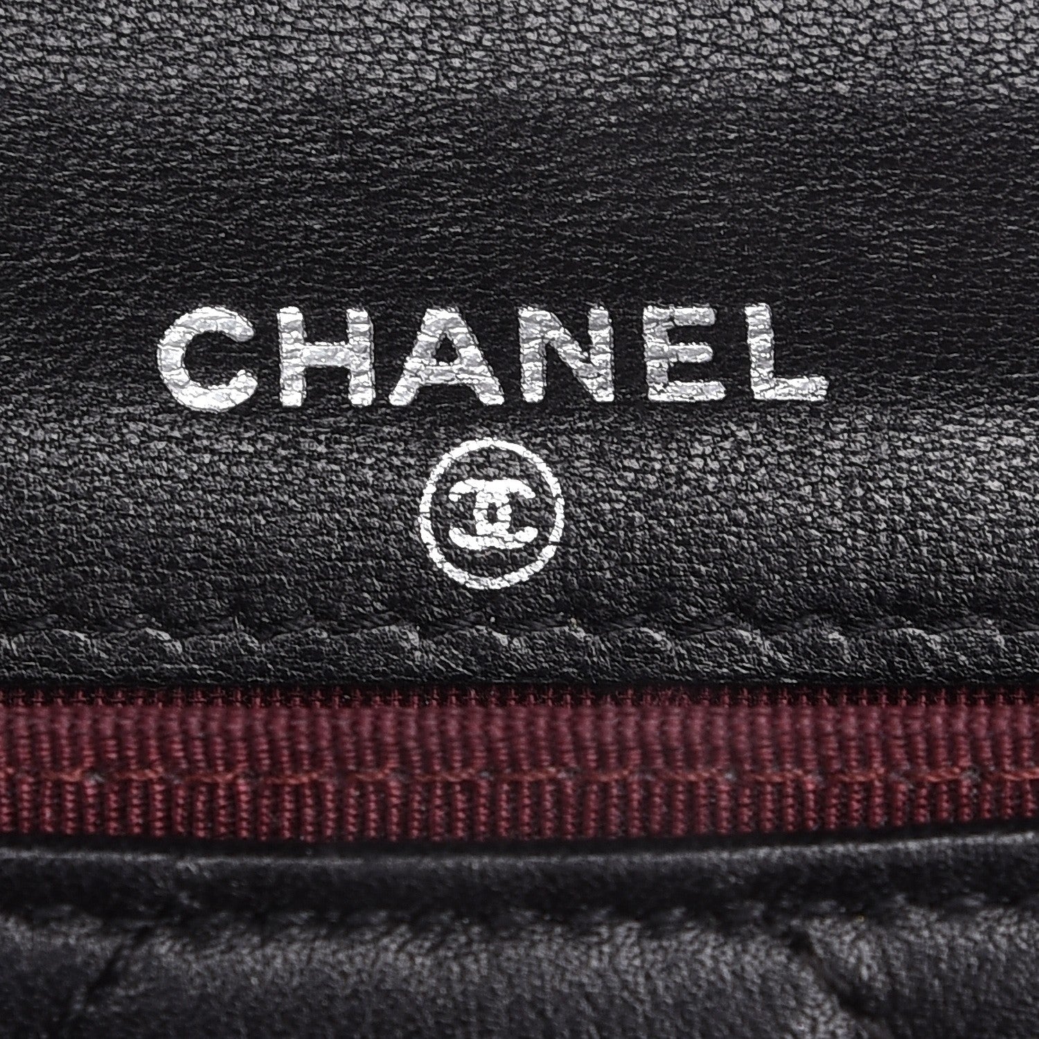 Chanel Lambskin Quilted Flap Card Holder Wallet Black 5 of 8