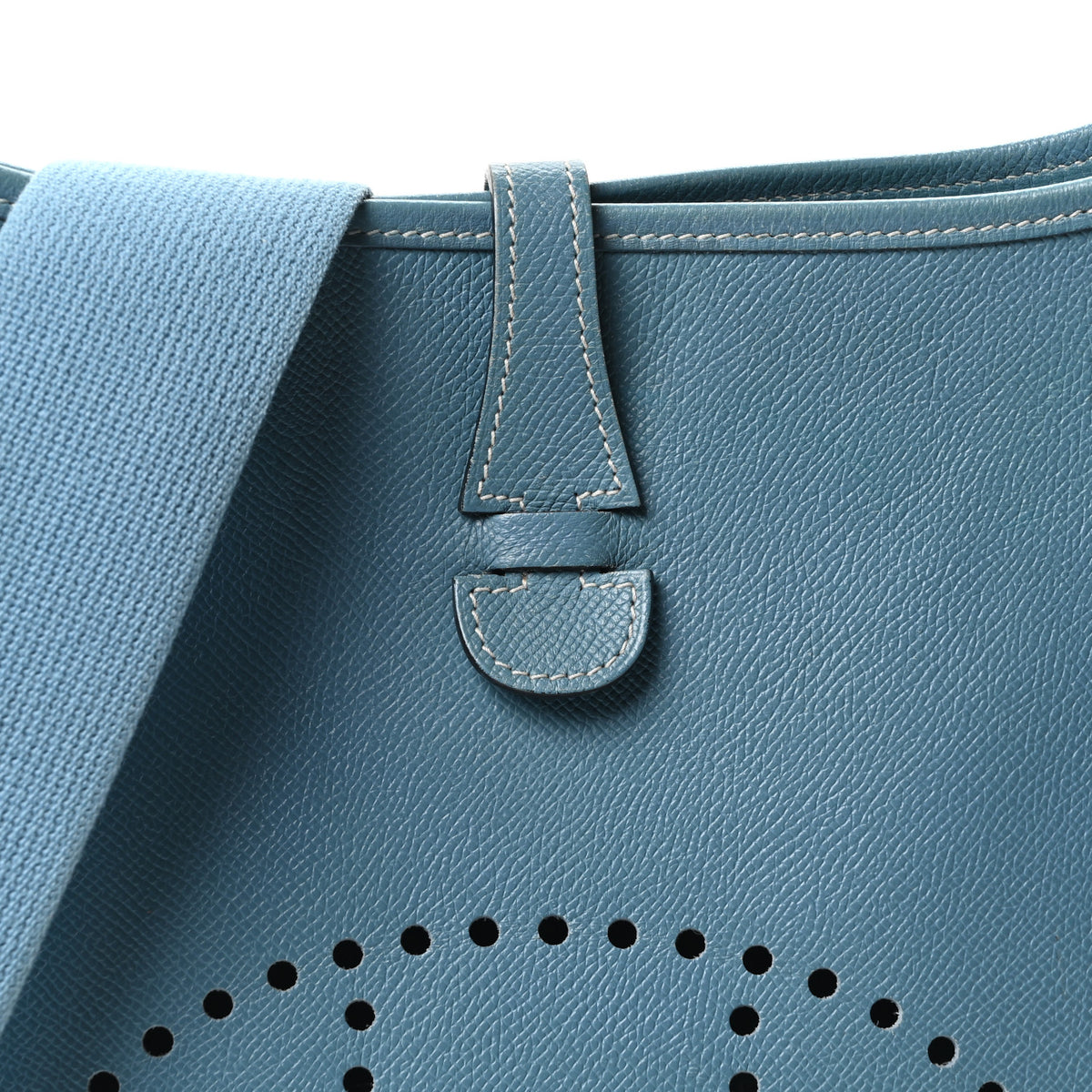 Hermes Epsom Evelyne PM Blue Jean 8 of 10