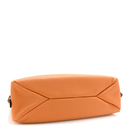 Prada Soft Calfskin Medium Aimee Shoulder Bag Amber 4 of 9