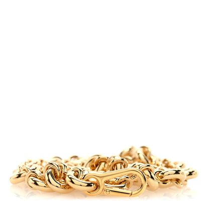 Loewe Brass Donut Chain Shoulder Strap Gold 1 of 4