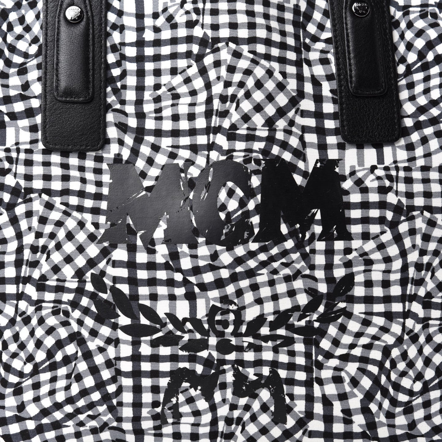 Visetos Medium Liz Reversible Shopper Tote Black
