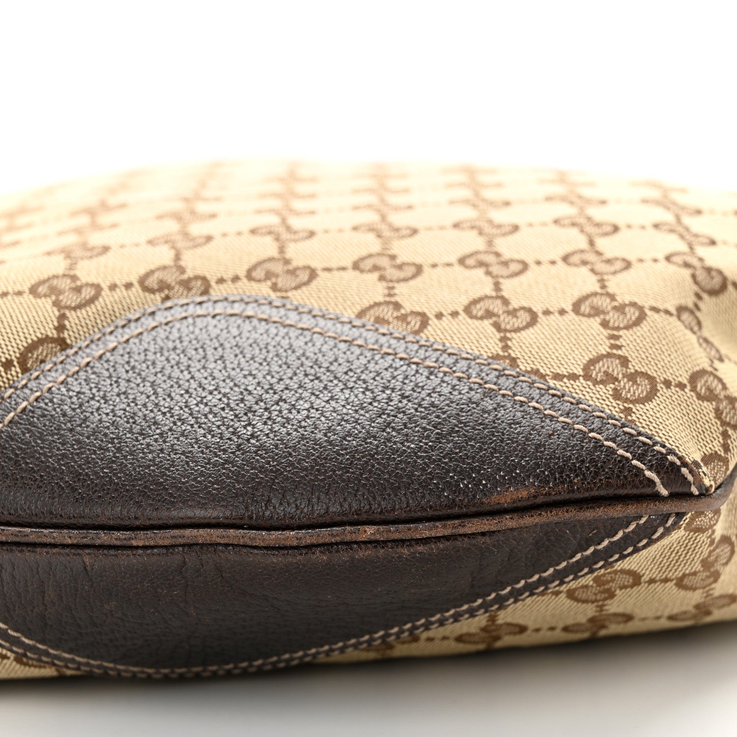 Gucci Monogram Large Princy Hobo Dark Brown 10 of 11