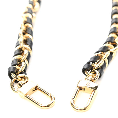Louis Vuitton Calfskin Multi Pochette Chain Shoulder Strap Black Gold 5 of 5