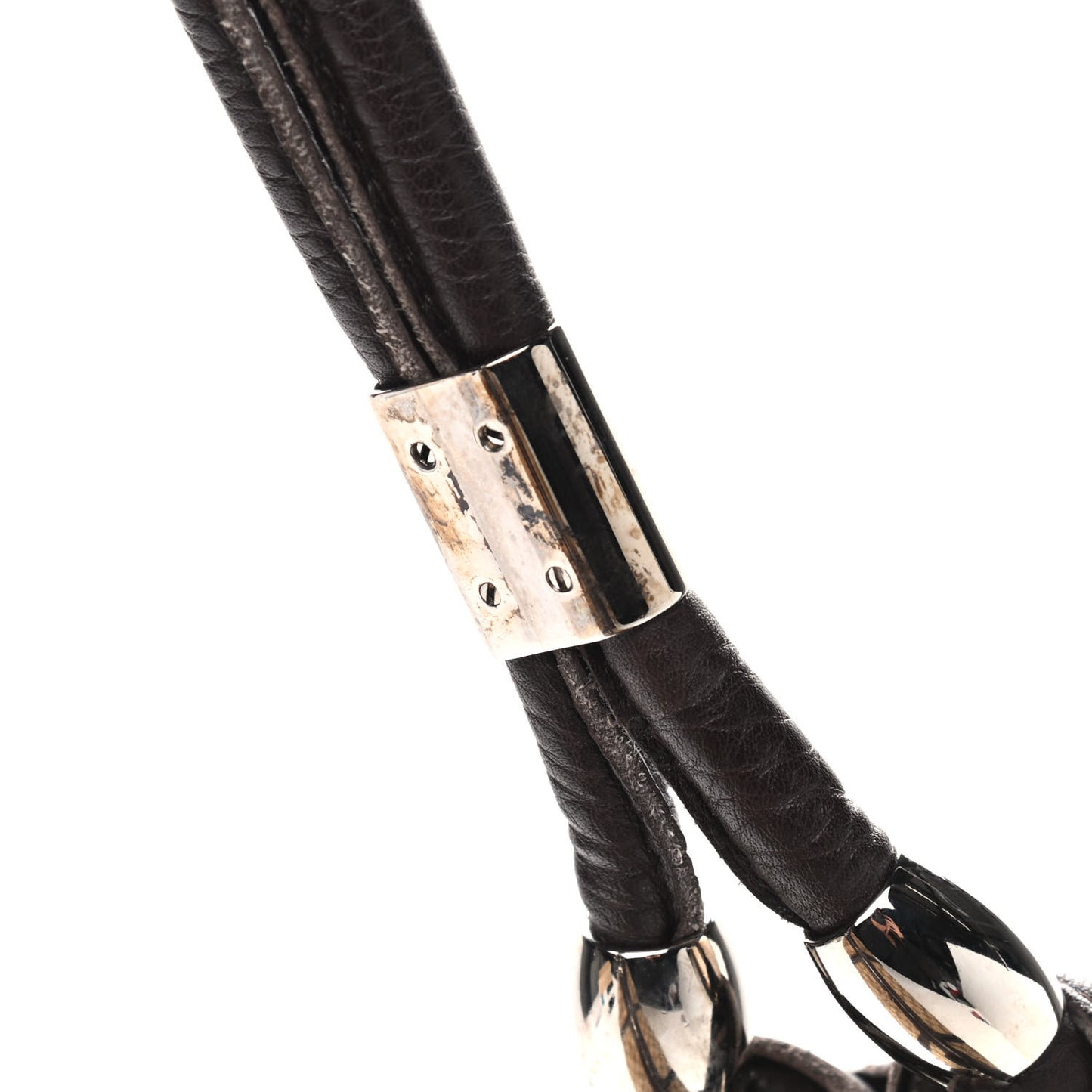 Monogram Medium Techno Horsebit Hobo Brown