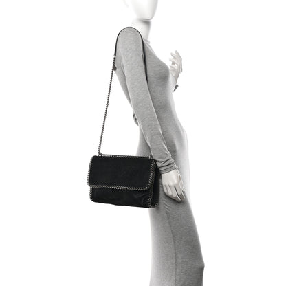 Stella McCartney Shaggy Deer Falabella Messenger Black 2 of 10