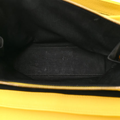 Balenciaga Grained Calfskin Le Dix Small Soft Cartable Mustard Yellow 6 of 21