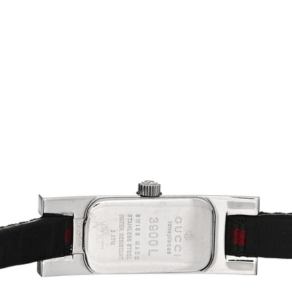 Gucci Stainless Steel Fabric 12mm 3900L Web Quartz Watch 4 of 4