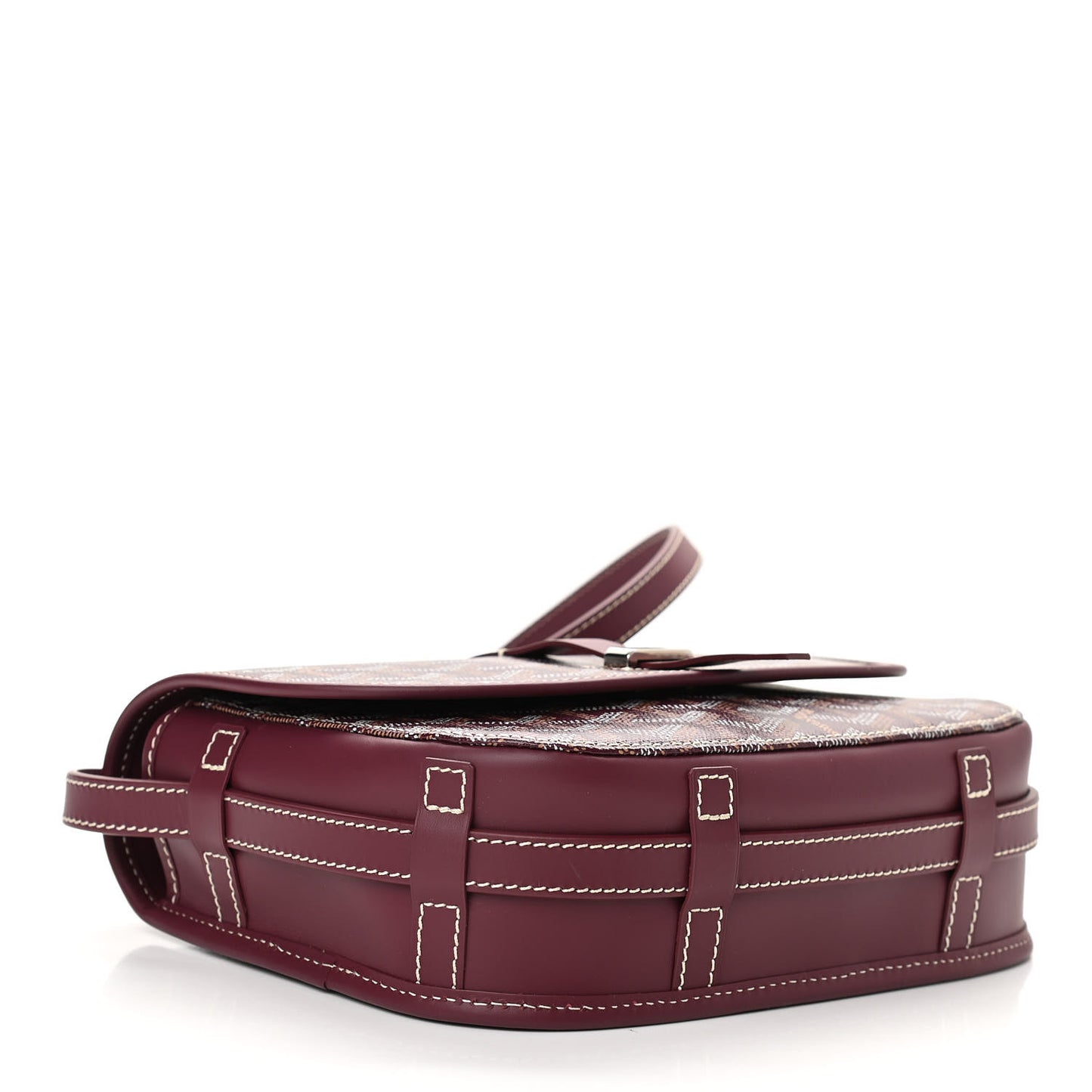 Goyardine Belvedere II PM Messenger Bag Bordeaux