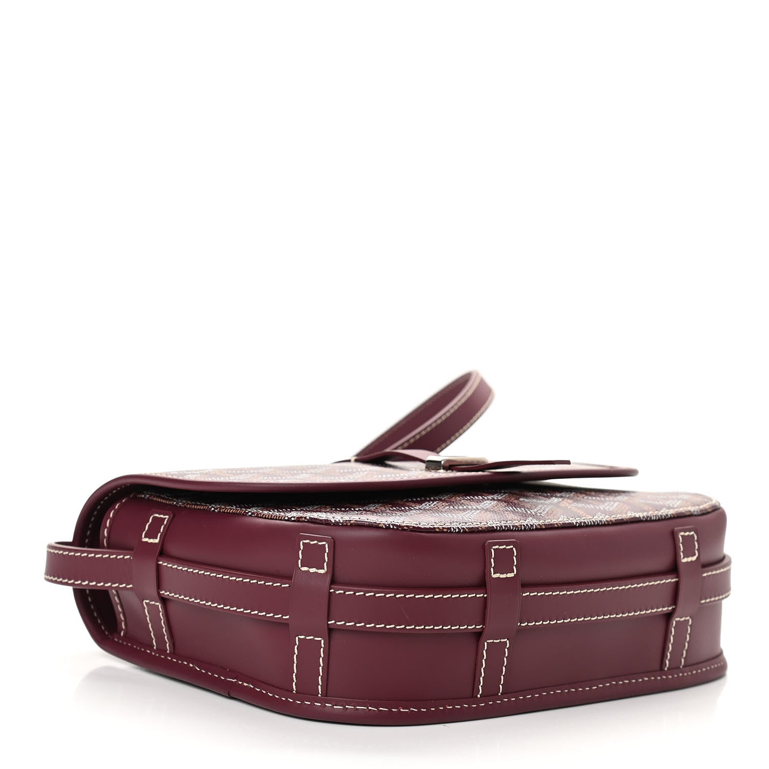 Goyard Goyardine Belvedere II PM Messenger Bag Bordeaux 4 of 9
