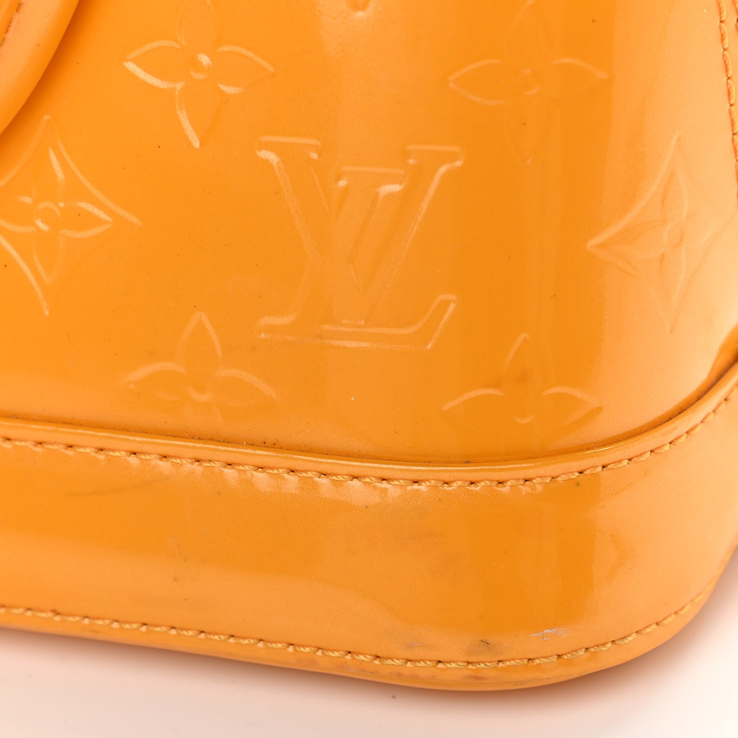 Louis Vuitton Vernis Alma BB Jaune Passion 12 of 12