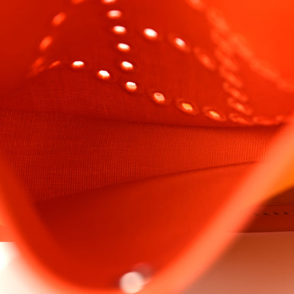 Hermes Toile Officier Swift Neo Evelyne TPM Jaune D'Or Feu Orange Minium 5 of 11