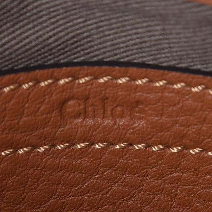 Chloe Calfskin Mini Marcie Round Crossbody Bag Tan 8 of 10