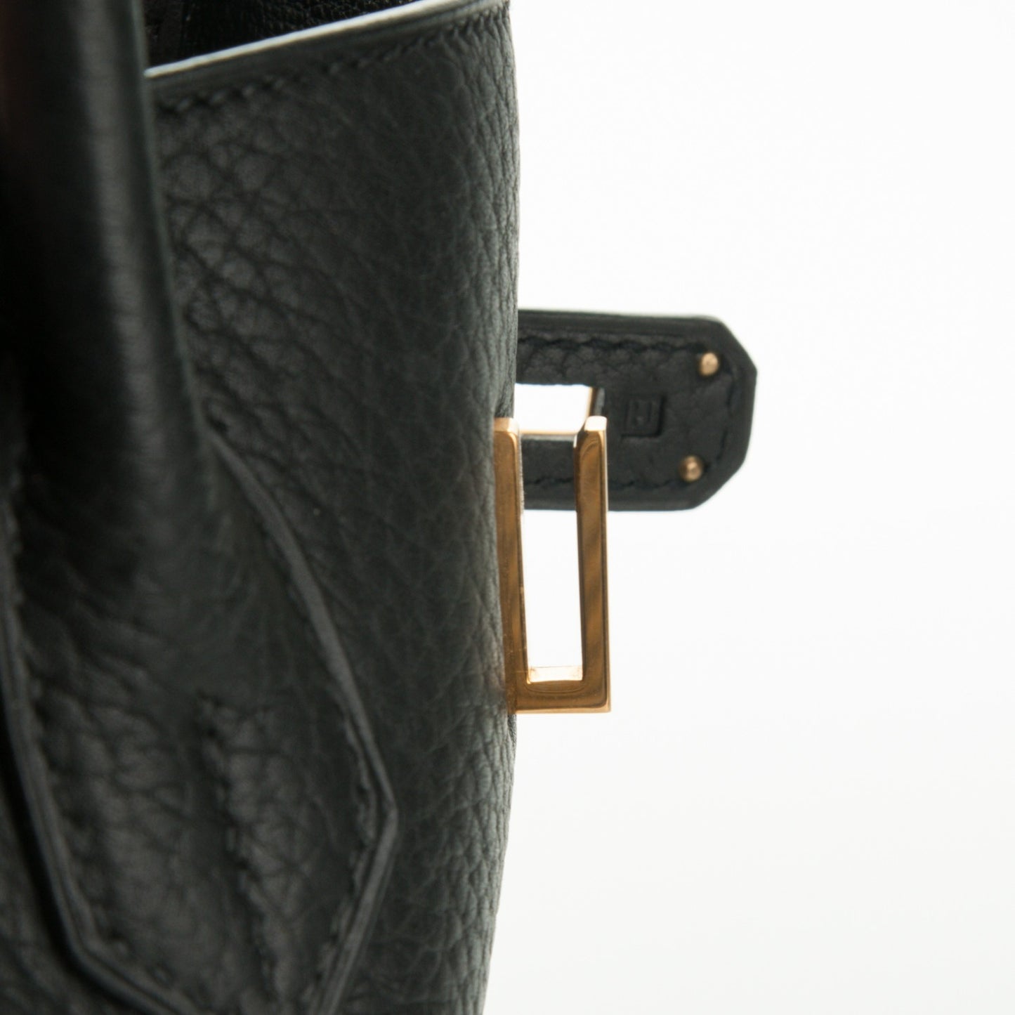 Taurillon Clemence Birkin 35 Black