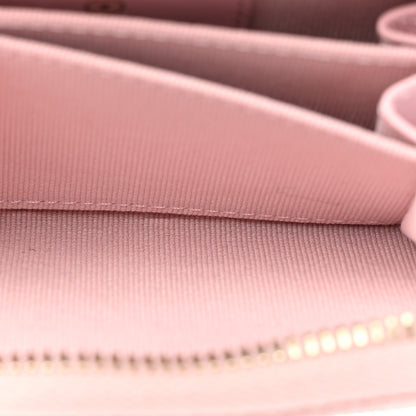 Chanel Caviar Quilted Zip Coin Purse Light Pink 5 of 10