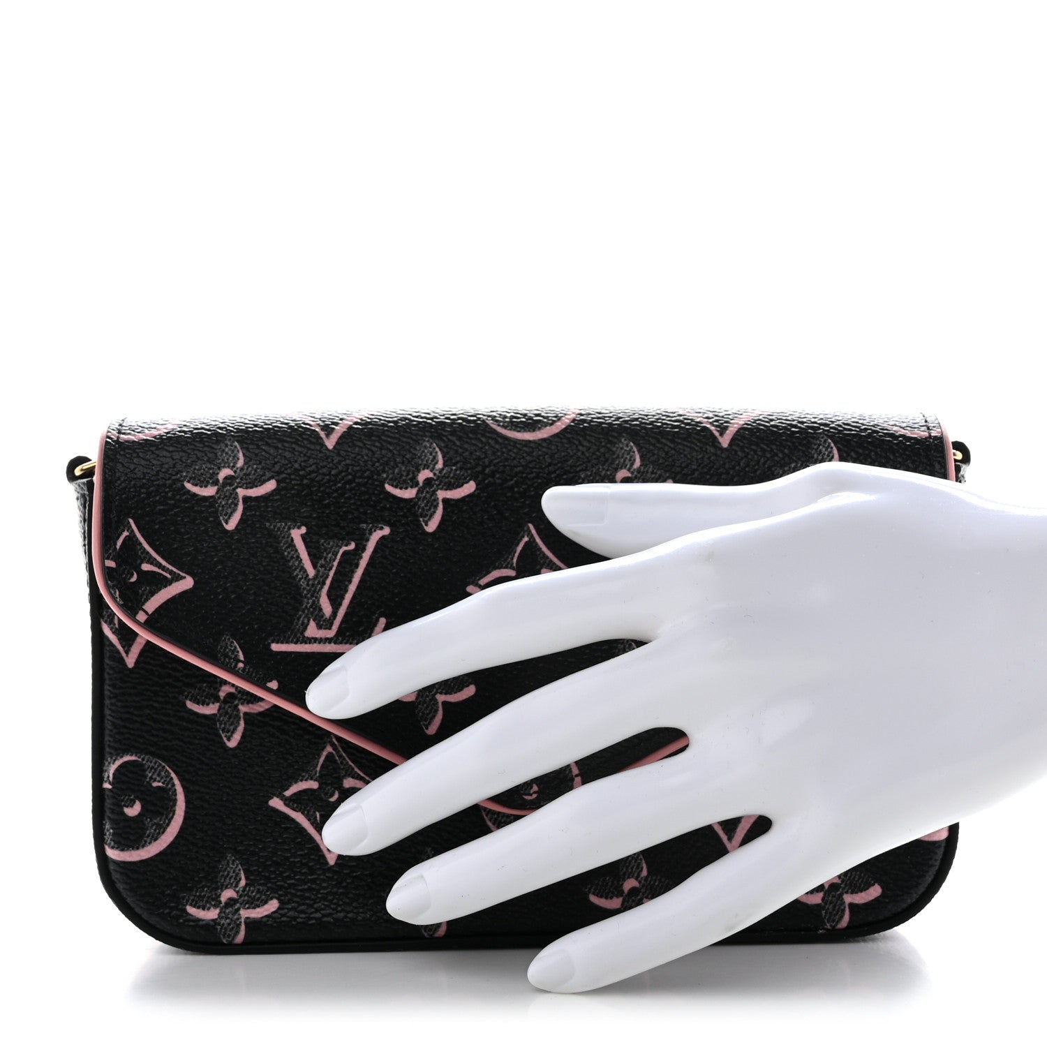 Louis Vuitton Monogram Fall For You Felicie Strap & Go Black 2 of 11