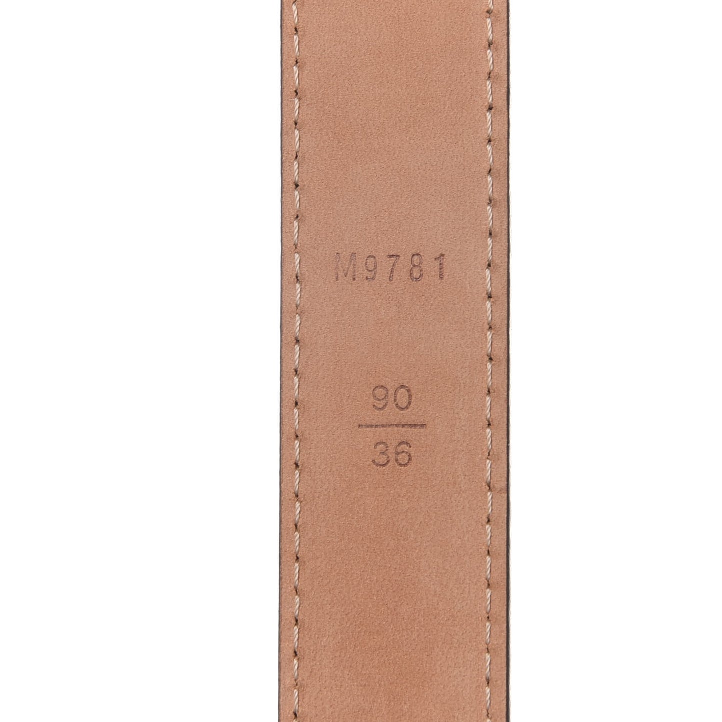 Mini Monogram 25mm LV Initiales Belt 90 36
