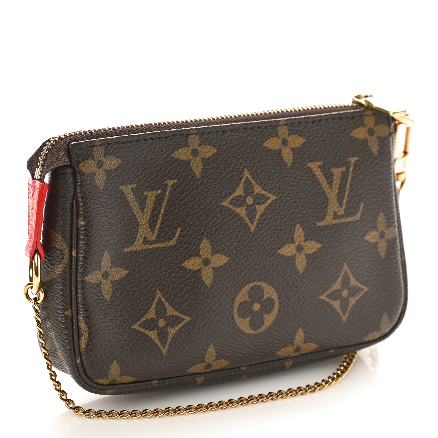Louis Vuitton Monogram 2018 Christmas Animation Mini Cats Pochette Accessories 3 of 9